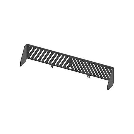 K&M Mfg 36-In. Protective Grill Screen for 36-In. Weight Box Black Powder Coat 1808
