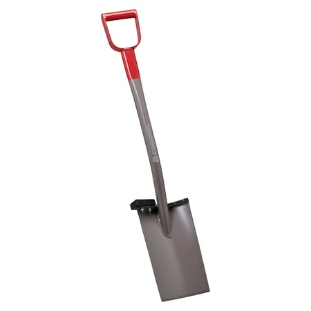 Corona Tools All-Steel 12-Gauge 12 in. Straight Blade Shovel, D-Grip Steel Handle AS 90010