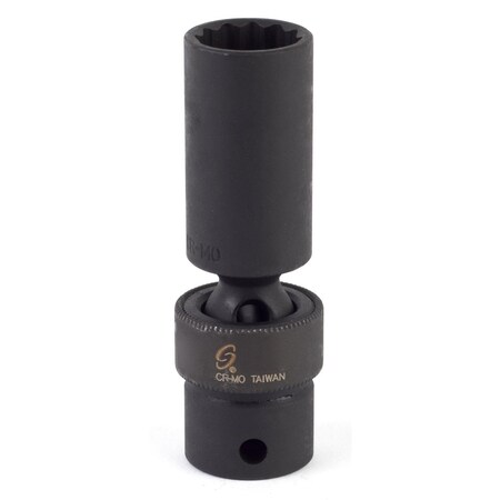 Sunex 3/8 inDr16Mm 12Pt Met Sp Univ Sc 316MZUD