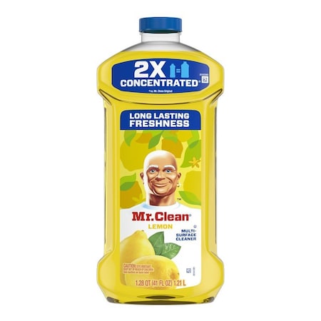 Mr. Clean All-Purpose Cleaner, 41 oz Bottle, Liquid, Lemon 80375757
