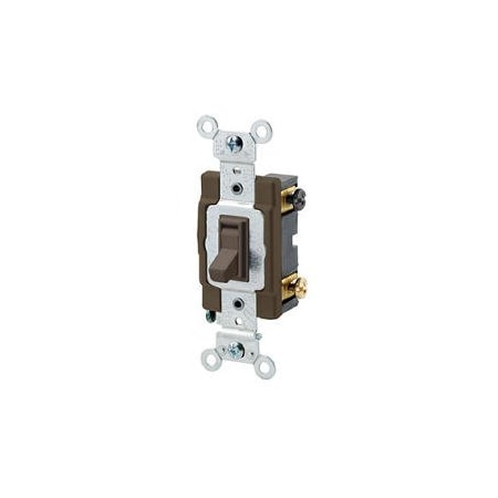 Leviton AC Quiet Switch, Brown, 4.1 in H, PK10 54504-2