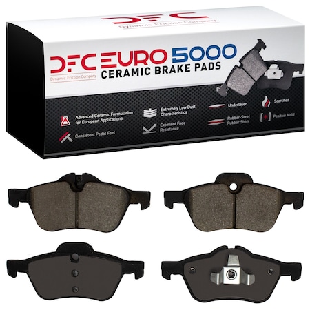 Dfc 5000 Euro Ceramic, Disc Brake Pad Set,  1600-0939-00