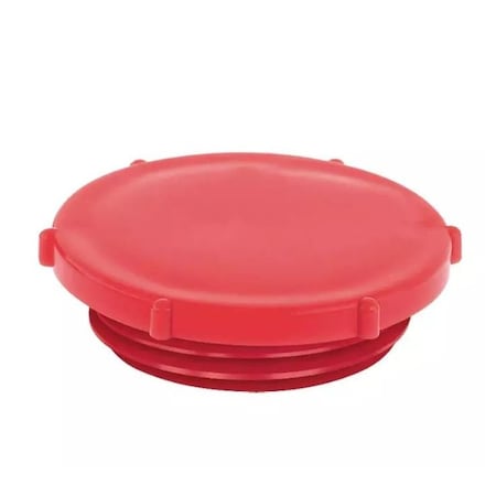 Ty-Flot Threaded Cap, Red, PK100 SWGTC12RD