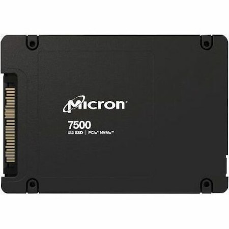 Micron 7500 Pro 15 TB Solid State Drive - Internal - U.3 (PCI Express NVMe 4.0 x4) - Read Intensive MTFDKCC15T3TGP-1BK1DABYYR