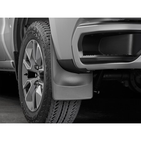 Weathertech Black No Drill MudFlaps, 2024-2025 Nissan Rogue 120189