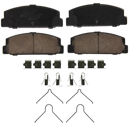 Wagner Brakes Disc Brake Pad Set-ZD482 ZD482