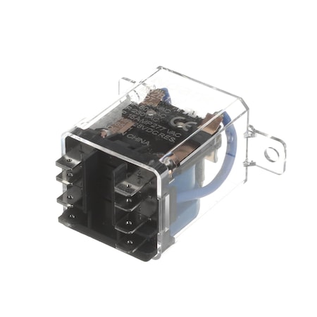 Heatcraft Relay, Fan, DPDT, 24VAC Coil 67K65