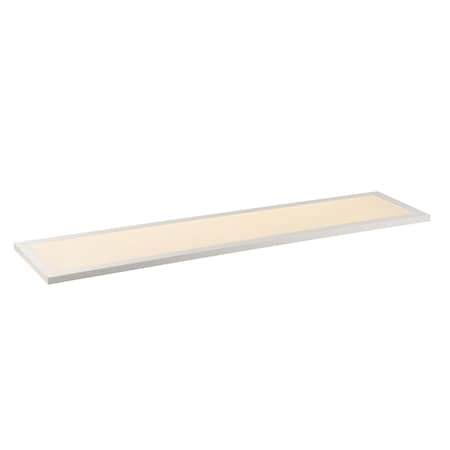 Cling 12 x 48 in. Sky Panel LED 3000K Flush Mount, White CL2950496