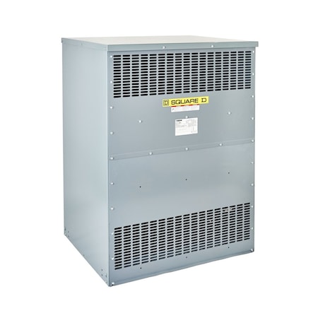 Schneider Electric Dry Type Power Distribution Transformer, 300 kVA, 1, 120V AC, 208V AC Wye, 600 V delta EX300T65H
