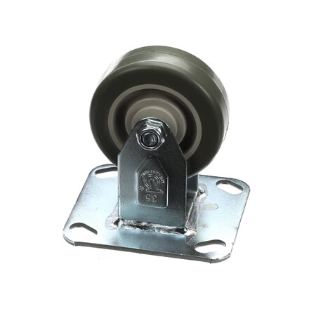 Food Warming Equipment Caster, 3.5in, Rigid, No Brake, Plate CSTR3.5R-5