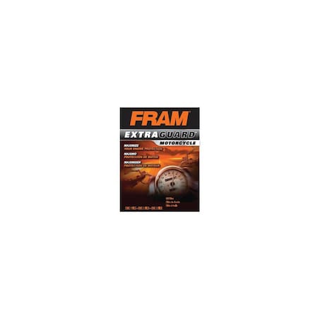 Fram Group Motorcycle Oil Filter, Spin On PH6018