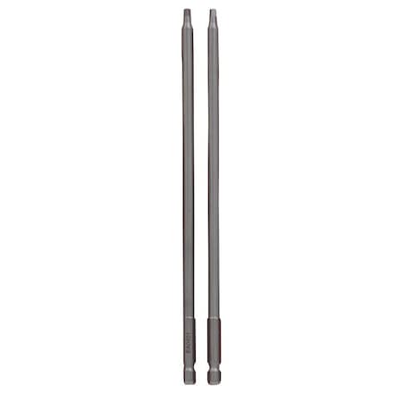 Senco Screwdriver Bit, No 2 Drive, Square Drive, 3 in L EA0401