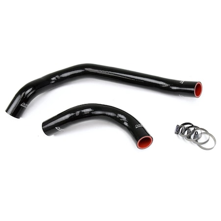 Hps Performance High Temp Reinforced Silicone Radiator Coolant Hose Kit, Black,  57-1730-BLK