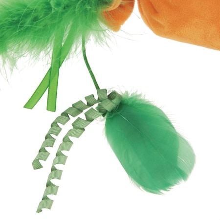 Smartykat Kolossal Karrot Plush Catnip Kicker Cat Toy 38056-99997-024