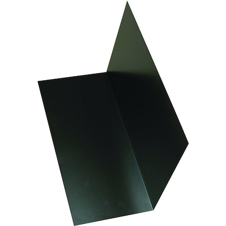 Amerimax Home Products Step Flashing, 3 in L, 4 in W, Aluminum, Black 6974335BX