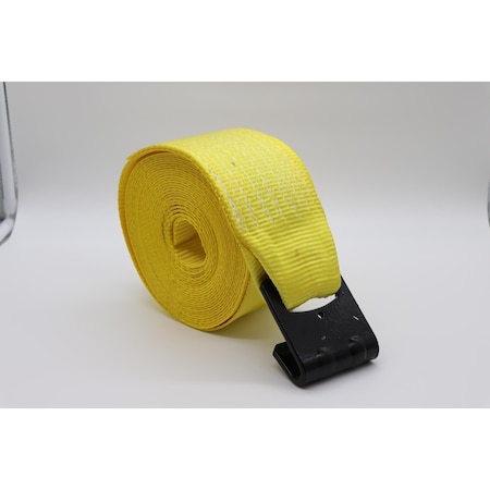Briargate Winch Strap, 4in x 30ft with Flat Hook F430WFH