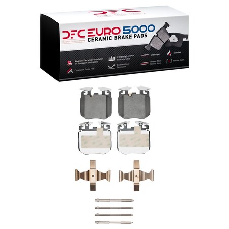 Dfc 5000 Euro Ceramic Disc Brake Pad Set, 1600-1868-01