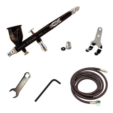 Paasche TGX Vision Airbursh Set with .2mm Head with Hose TGX-1AS