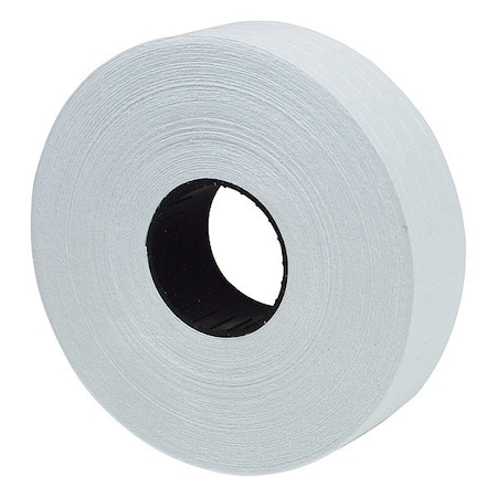 Garvey PricingLabels, White, 3/4inH, 3/8inW 098612