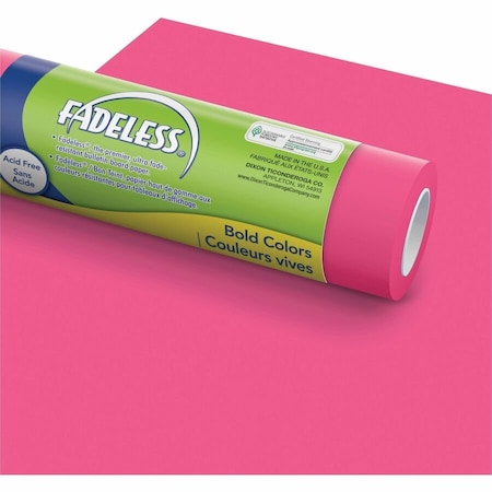 Fadeless Bulletin Board Art Paper, Pink PAC57345