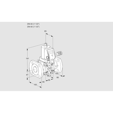 Honeywell Kromschroder VAS240F/NKSR KS88004870