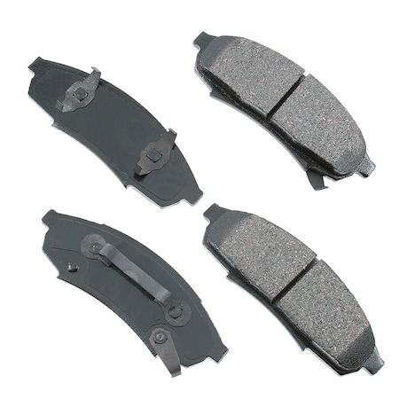 Akebono 88-01 Buick/Chev/Olds/Pont-Cutlass/Gr-Fr Proact Disk Pad, Act376 ACT376