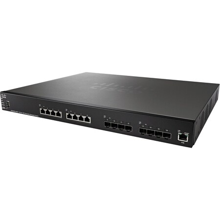 Cisco Smb 10Xg Copper +2 Combo Xg Sfp+ Plus 1 Ge Oob SG550XG-8F8T-K9-NA