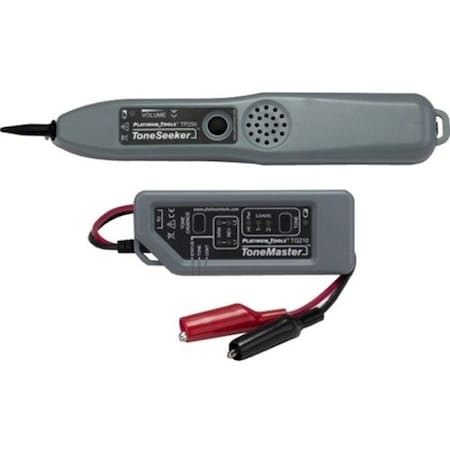 Platinum Tools Professional Tone and Probe Kit, Alligator Clips with Belt Pouch TG210K1