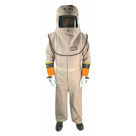Cementex 40Cal Coverall Kit: 5X0 with Class 0 Glove Kit HRC4-CK-5X0