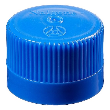 Nalgene Closure, Blue, 41 mm Dia, PK250 362150-6384
