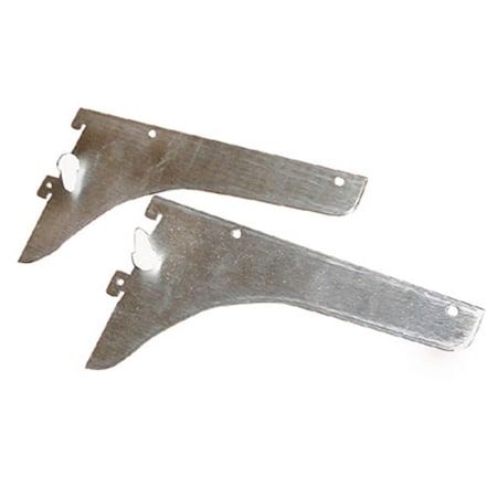 Hd KV Stainless Steel Heavy Duty Bracket 10 in. KV0186 SS 10