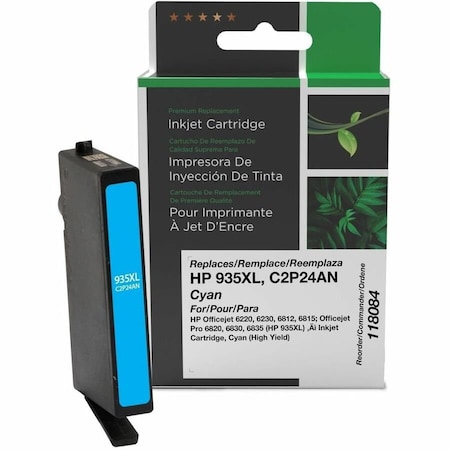 Clover Imaging Group Imaging Remanufactured High Yield Cyan Ink Cartridge 118084