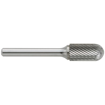 Garr Tool Burr, Series: SC, 1/2 in Diameter Head, Cylindrical Head Shape, Double Cut 61062