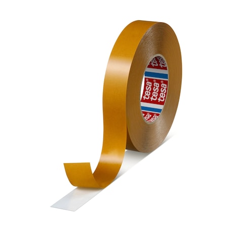 Tesa 4970 Double Sided PVC Film Tape, 8.9 Mil, White, 1in x 60yd 4970-1-60