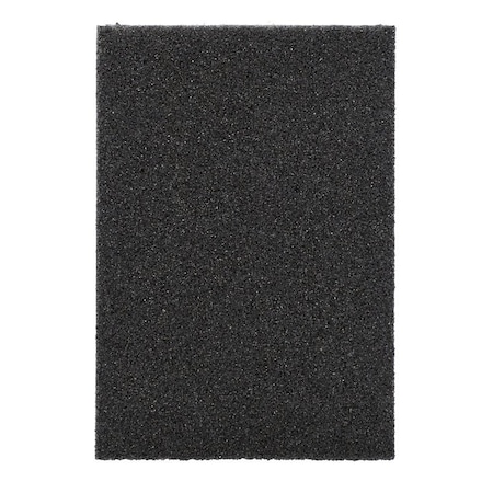 Norton Co MultiSand Sanding Sponge, 4 in L, 234 in W, 80, 150 Grit, Fine, Medium 49502