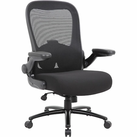 Boss Office Chair, 46 1/2 in H, Black B601-BK