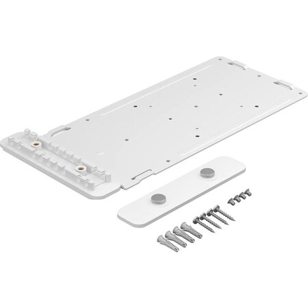 Logitech PC Mount - Mounting bracket, White - 75 x 75, 100 x 100 - VESA Mount Compatible - Steel 952000097