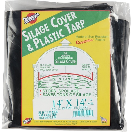 Warps 14 'x14 ' Coverall Polyethylene 3 Mil. Silage Cover SSC-14