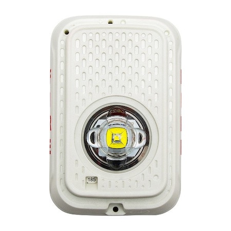 System Sensor Fire Alarm Strobe, Indoor, Plastic, White SGWLED
