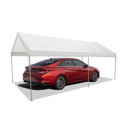 King Canopy Value King 10ftx20ft, 6-leg, 1 1/4in Steel Frame, White VK61020PC