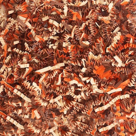 Nashville Wraps Scented Pumpkin Spice Crinkle Cut Shredded Paper, 8 oz Bag ZFS08PS