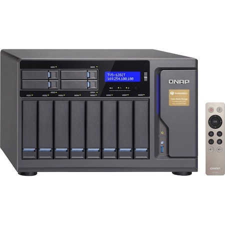 Qnap Qnap High Performance 12 Bay (, TVS-1282T-I7-64G-US TVS-1282T-I7-64G-US