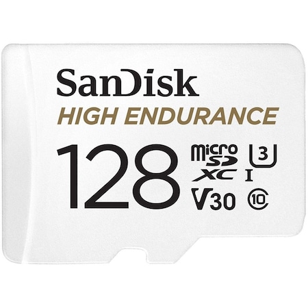 Sandisk HIGH ENDURANCE MICROSD CARD UHS-I 128GB MICROSD 100MB/S / 40MB/S(W) SDSQQNR-128G-GN6IA