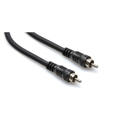 Hosa Unbalanced Interconnect, RCA to RCA, 3 ft CRA-103