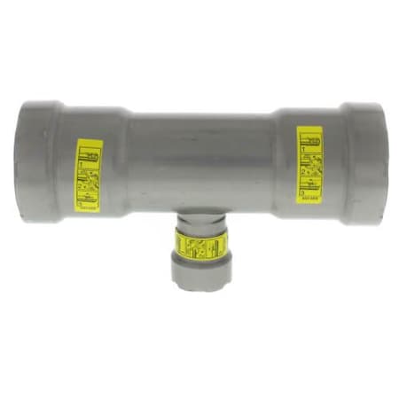 Viega MegaPressG tee P1 1.5 P2 1.5 P3 0.5 carbon steel zinc-nickel coating 25361