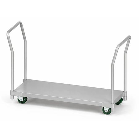Pucel Dolly Platform Truck, 18 in W x 36 in L, 36 in H With Extra Handle Sockets, Putty 18-PTD-36P-EHS