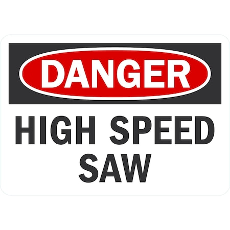 Lyle High Speed Saw, 10x7, Engineer Grade, White G-1516-EG_10x7