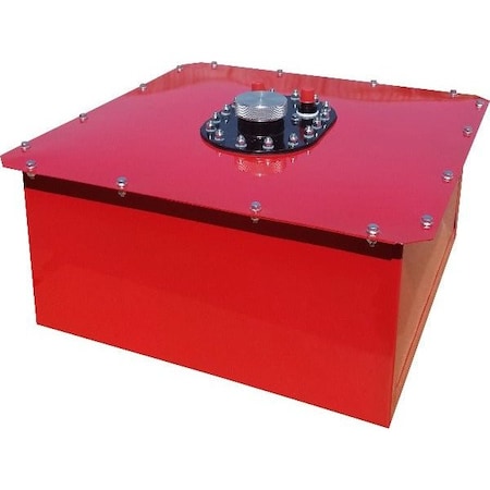 Rci FUEL CELL 19 Inch Length x 19 Inch Width x 11 Inch Height 12 Gallon Powder Coated Red Steel 1122C