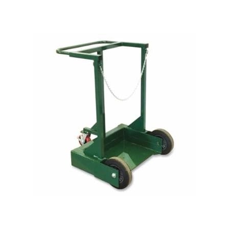 Anthony Liquid Cylinder Cart, 43 in H x 28 in W x 32 in D, 10 in Solid Rubber Wheels, Fits Up to 21 in 021-86-3-ELB