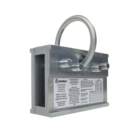 Safewaze Standing Seam Roof Anchor FS-EX311